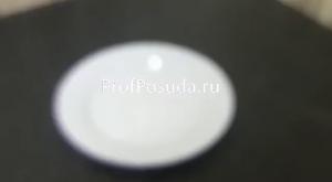 Тарелка мелкая эмалированная ProHotel  фото 2