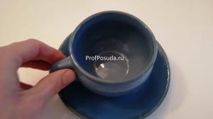 Пара чайная «Синий крафт» Борисовская Керамика Синий крафт фото 4