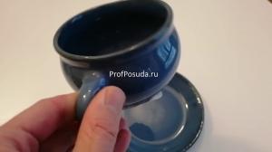 Пара чайная «Синий крафт» Борисовская Керамика Синий крафт фото 8