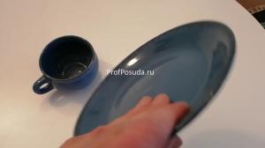 Пара чайная «Синий крафт» Борисовская Керамика Синий крафт фото 14