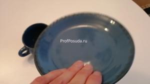 Пара чайная «Синий крафт» Борисовская Керамика Синий крафт фото 15