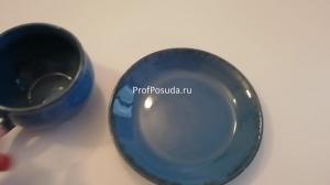 Пара чайная «Синий крафт» Борисовская Керамика Синий крафт фото 16