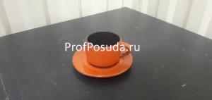 Пара кофейная «Млечный путь оранжевый» Борисовская Керамика Млечный путь оранжевый фото 1