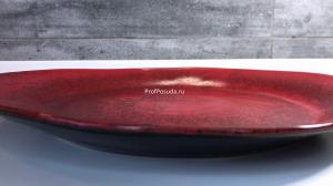 Тарелка «Млечный путь красный» Борисовская Керамика Млечный путь красный фото 2