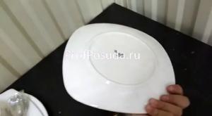Тарелка квадратная «Зен» Steelite Zen-Porcelain фото 4
