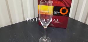 Бокал для шампанского флюте «Классик лонг лайф» Stolzle Classic long фото 4