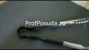 Щипцы универсальные черная ручка «Проотель» ProHotel Prohotel фото 3