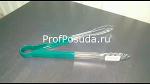 Щипцы универсальные с зеленой ручкой «Проотель» ProHotel Prohotel фото 1