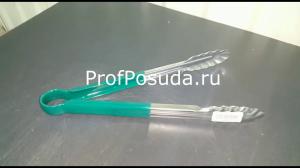 Щипцы универсальные с зеленой ручкой «Проотель» ProHotel Prohotel фото 2