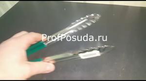 Щипцы универсальные с зеленой ручкой «Проотель» ProHotel Prohotel фото 3
