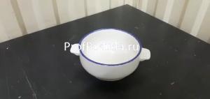 Супница, Бульонница (бульонная чашка) без крышки «Блю дэппл» Steelite Blue Dapple фото 1