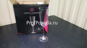 Бокал для шампанского флюте «Макассар» Cristal D arques Macassar фото 8