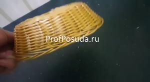 Корзина плетеная для хлеба овальная Anton Kesper  фото 5