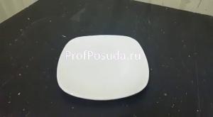 Тарелка квадратная «Монако Вайт» Steelite White-Quadro фото 2