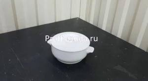 Супница, Бульонница (бульонная чашка) «Симплисити Вайт» с крышкой Steelite Simplicity White фото 1