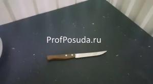 Нож для стейка деревянная ручка (3 штуки) Tramontina tradicional фото 1