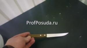 Нож для стейка деревянная ручка (3 штуки) Tramontina tradicional фото 6