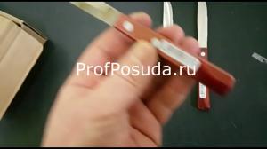 Нож столовый с деревянной ручкой (3 штуки) Tramontina Polywood фото 4