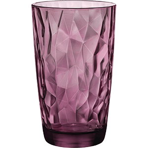 Хайбол «Даймонд»; стекло; 470мл; D=85,H=144мм; фиолетовый