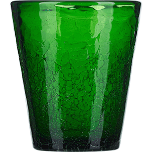 Стакан «Колорс»; стекло; 310мл; зеленый 