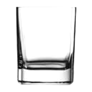 Олд Фэшн «Штраусс»; хрустальное стекло; 350 мл; диаметр=78, высота=95, длина=78 мм; прозрачный