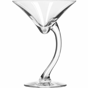 Коктейльная рюмка «Бравура мартини»; стекло; 180 мл; диаметр=12.3, высота=16.3 см.; прозрачный