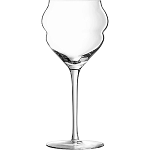 Бокал для вина «Макарон»; хрустальное стекло; 300мл; D=81,H=195мм; прозрачный