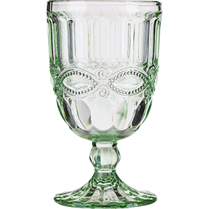 Бокал для вина «Соланж»; стекло; 275мл; D=80,H=140мм; зеленый 