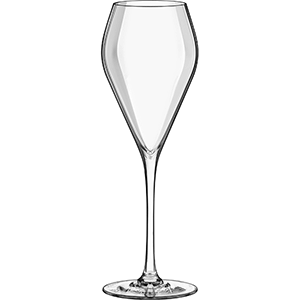 Бокал для шампанского флюте «Мод»; хрустальное стекло; 240мл; D=72,H=215мм; прозрачный