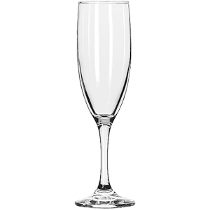 Бокал для шампанского флюте «Эмбасси»; стекло; 170 мл; диаметр=50, высота=207, длина=68 мм; прозрачный