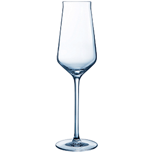 Бокал для шампанского флюте «Ревил ап»; стекло; 210 мл; диаметр=70, высота=234 мм; прозрачный
