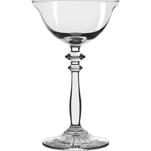 Шампанское-блюдце «1924»  стекло  140мл Libbey