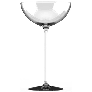 Шампанское-блюдце «Хэпберн»; хрустальное стекло; 195мл; D=101,H=170мм; прозрачное 