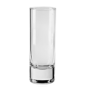 Стопка «Индро»; стекло; 60 мл; диаметр=38, высота=105 мм; прозрачный
