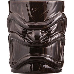 Стакан для коктейлей «Тики»; керамика; 450мл; коричневый 