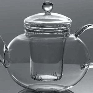 Фильтр для чайника; стекло; диаметр=6, высота=10, ширина=8.2 см.; прозрачный
