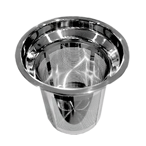 Фильтр для чайника «Мико»; сталь нержавеющая; диаметр=80, высота=85 мм; металлический
