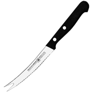 Нож барменский «Глория»; сталь, пластик; длина=215/117, ширина=15 мм; металлический,цвет: черный