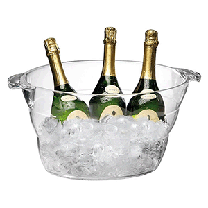Емкость для охлаждения шампанского (6 бутылок); акрил; 10000 мл; высота=23, длина=47, ширина=28 см.