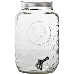 Лимонадник (банка-емкость с краном) «Проотель»  стекло  8л Zibo Fortune