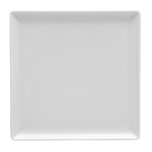 Тарелка квадратная «Анкара»; фарфор; L=17,B=17см; белый