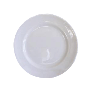 Тарелка мелкая «Идиллия»; фарфор; D=17,H=2см; белый