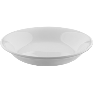 Тарелка для супа «Симплисити Вайт»; фарфор; D=19см; белый