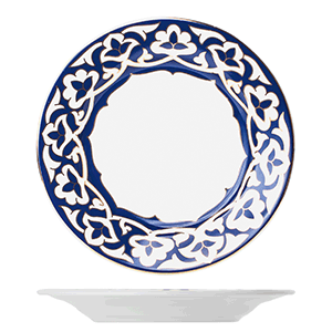 Тарелка мелкая «Восток Голд»  материал: фарфор  диаметр=19 см. G.Benedikt