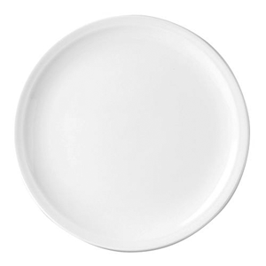 Тарелка мелкая «Симплисити вайт-Креста»; материал: фарфор; диаметр=20.2 см.; белый