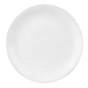 Тарелка мелкая «Тэйст вайт»; материал: фарфор; диаметр=23 см.; белый