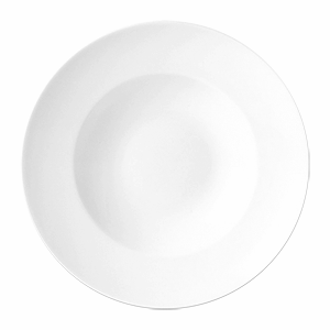 Тарелка для пасты «Симплисити Вайт»; материал: фарфор; 350 мл; диаметр=27, высота=5 см.; белый