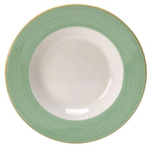 Тарелка для пасты «Рио Грин»  материал: фарфор  диаметр=27 см. Steelite
