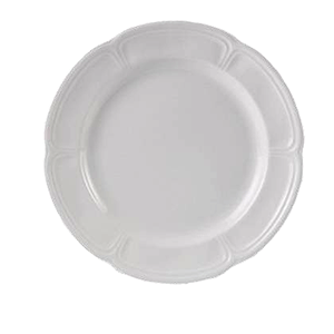 Тарелка мелкая «Торино вайт»; материал: фарфор; диаметр=30 см.; белый