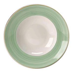 Тарелка для пасты «Рио Грин»  материал: фарфор  диаметр=30 см. Steelite